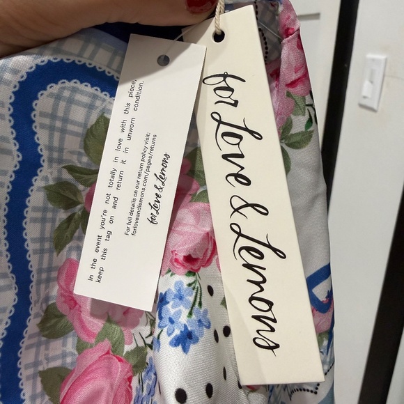 For Love & Lemons Summer Scarf Mini Dress - Medium - Picture 3 of 3